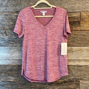 Athleta Breezy Scoop V-Neck Tee